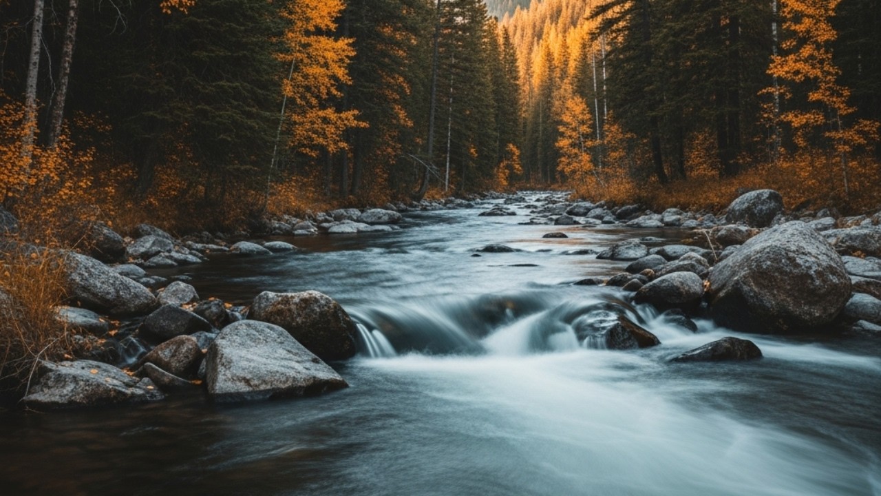 Pure River White Noise 🌊 ASMR for Sleeping &ndash; No Birds, No Music