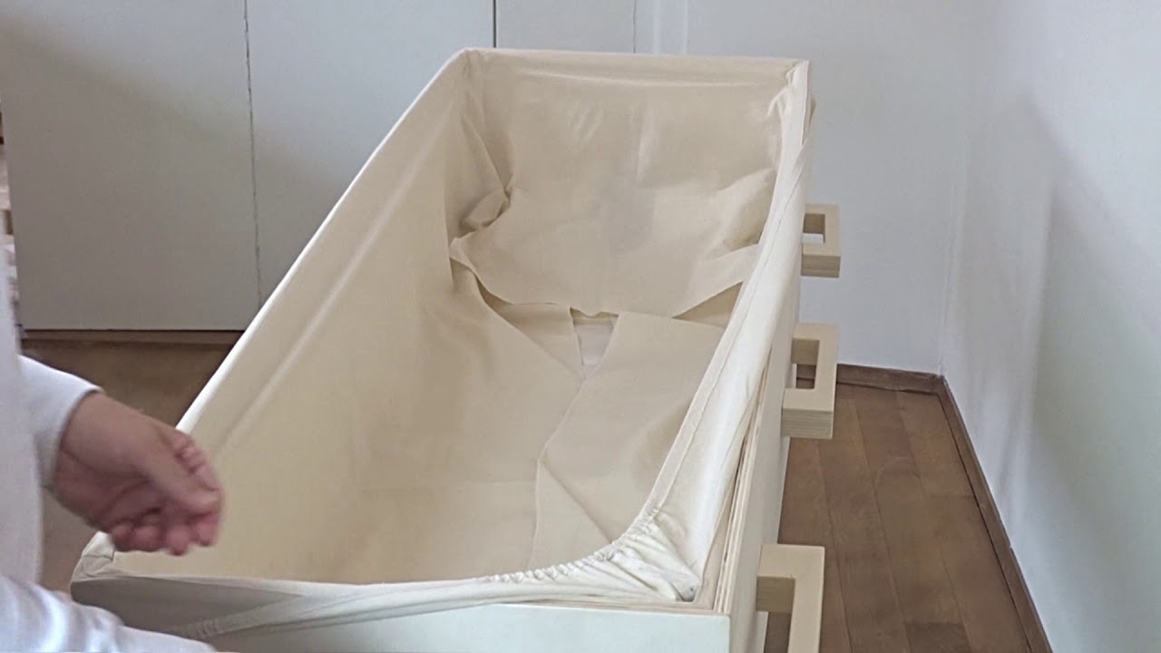 Instruction mounting coffin lining