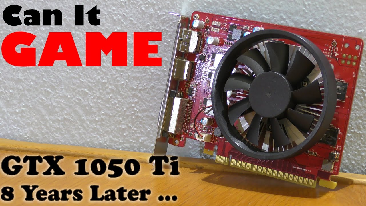 Can It Game ? // Gaming on The Nvidia GTX 1050 Ti In 2025