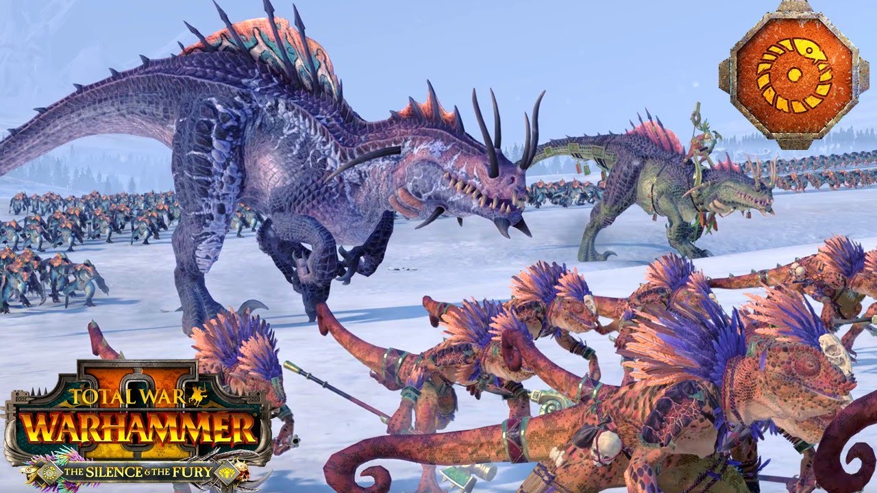 TROGLODON TROUBLE, and Make it DOUBLE - The Silence and the Fury DLC - Total War Warhammer 2