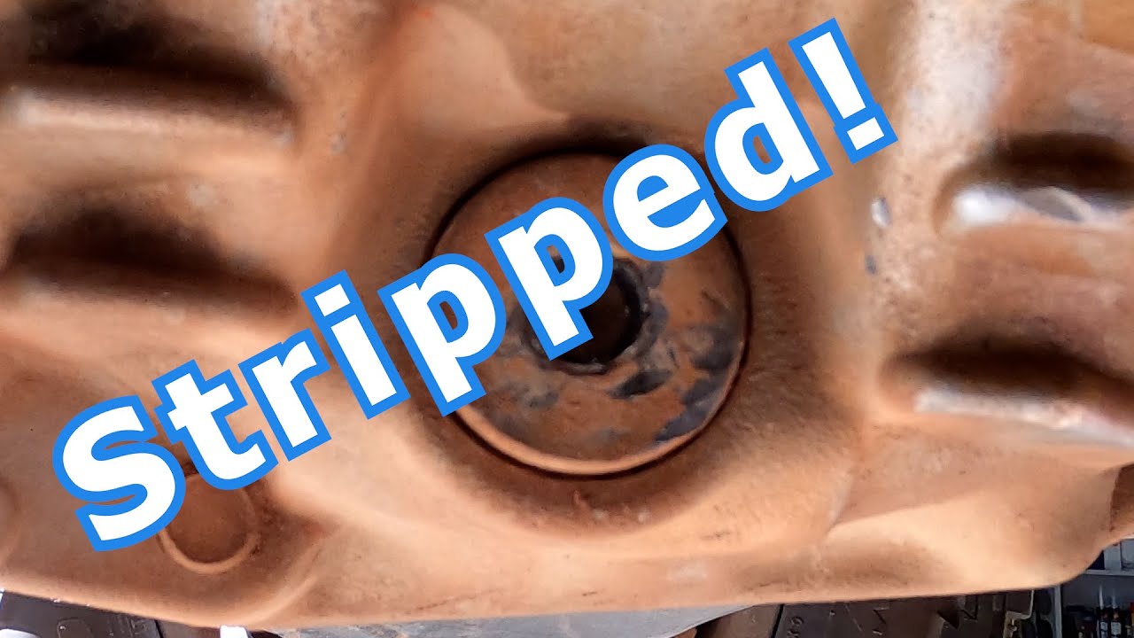 How to Remove a Stripped Differential Plug | Diff Drain Plug