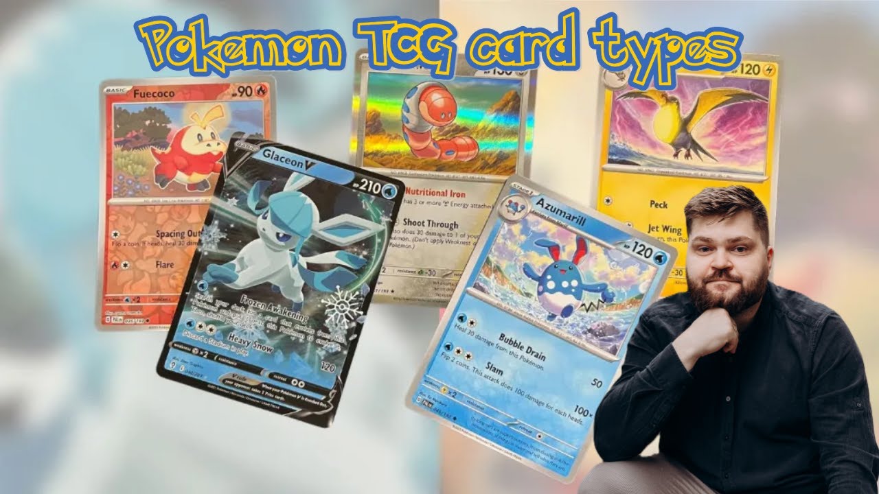 Типи карток у Pokemon TCG