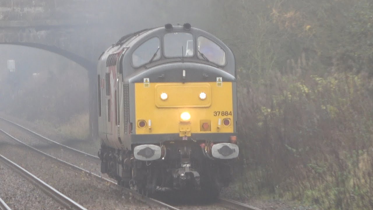 Rail Miscellany at Carlisle and Gretna: Class 37s, Track Machines, RHTT  30 Nov - 02 Dec 22