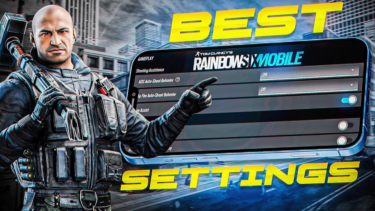 Лучшее руководство для начинающих по Rainbow Six Mobile + настройки