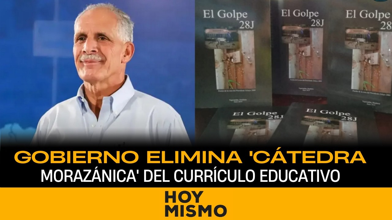 Gobierno elimina 'Cátedra morazánica' del currículo educativo en Honduras