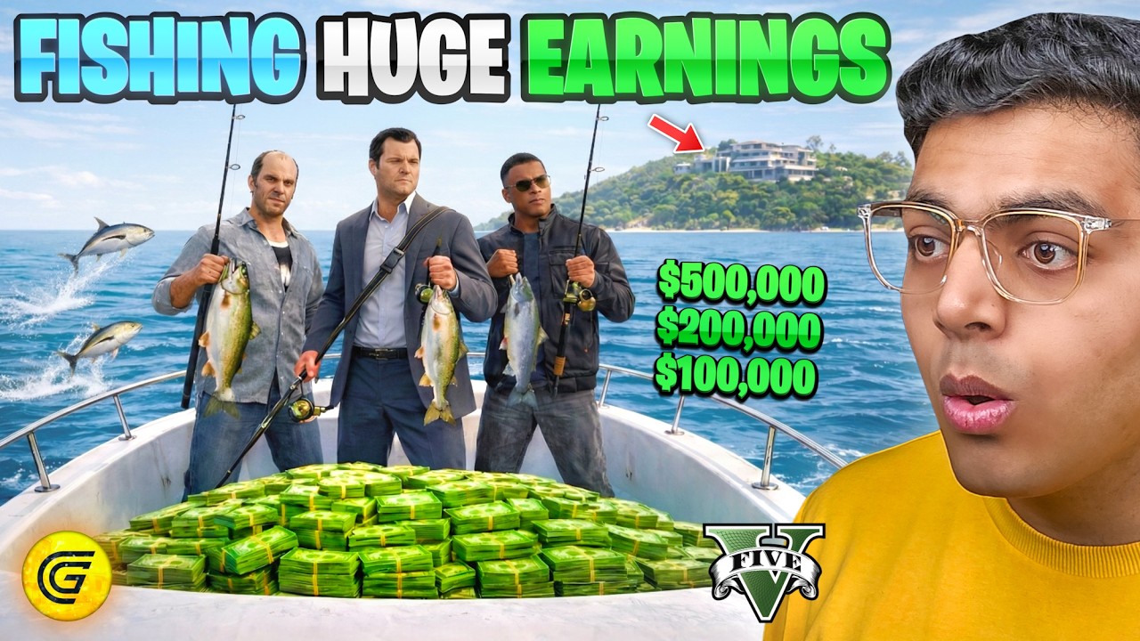 New Fishing Job in GTA 5 RP Is CRAZY | Level 4 Fishing Rod Earnings Revealed | Complete Guide