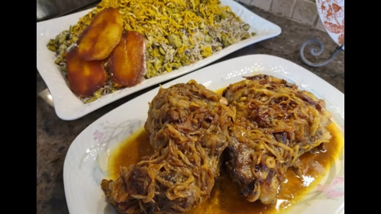 لذیذ ترین باقالی پلوبا گوشت که تابحال خورده اید با آشپزخانه فریبا   Baghali polo ba goosht