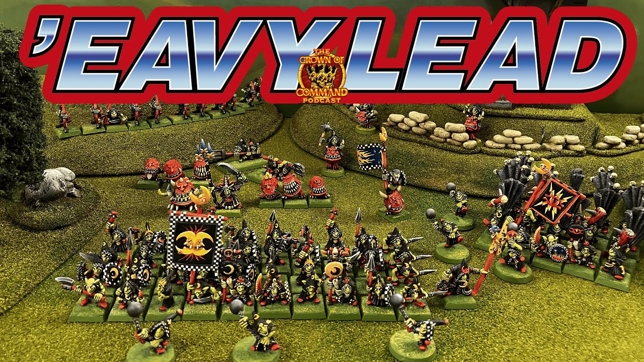 E'AVY LEAD: Night Goblin Army Showcase