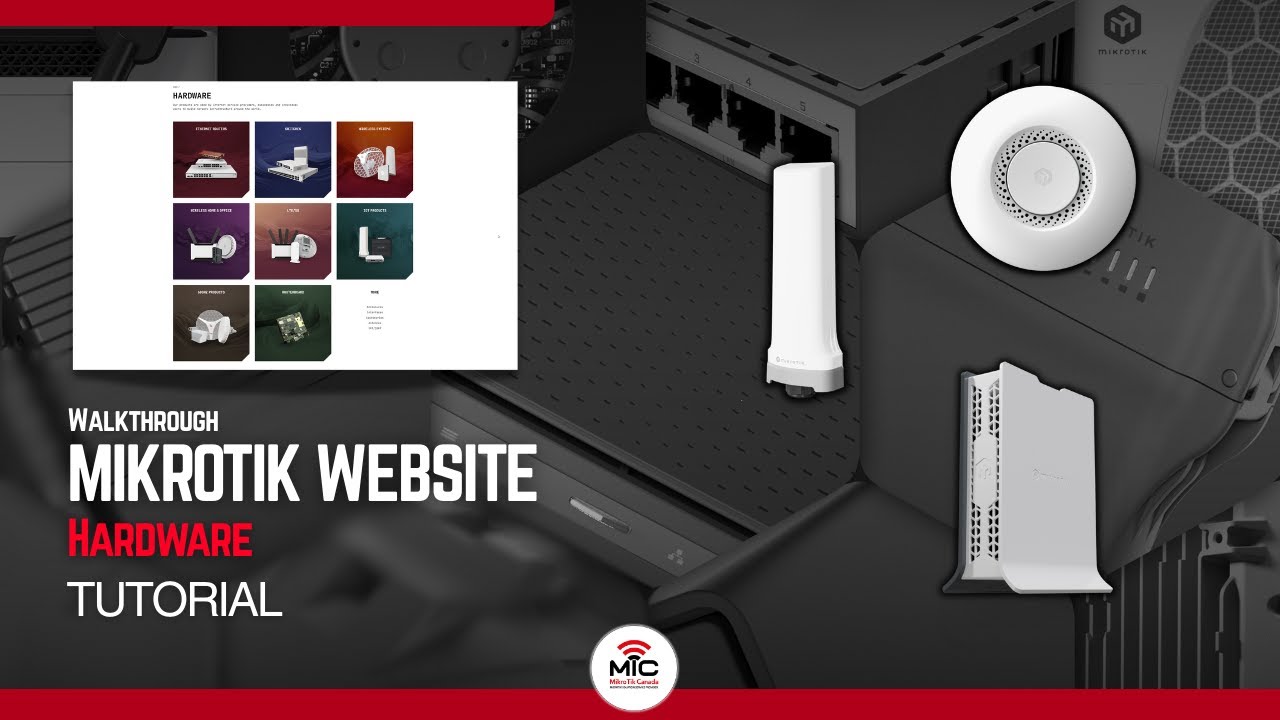 MikroTik Website Tour: Hardware Section and Product Pages (How to Find Anything Fast)