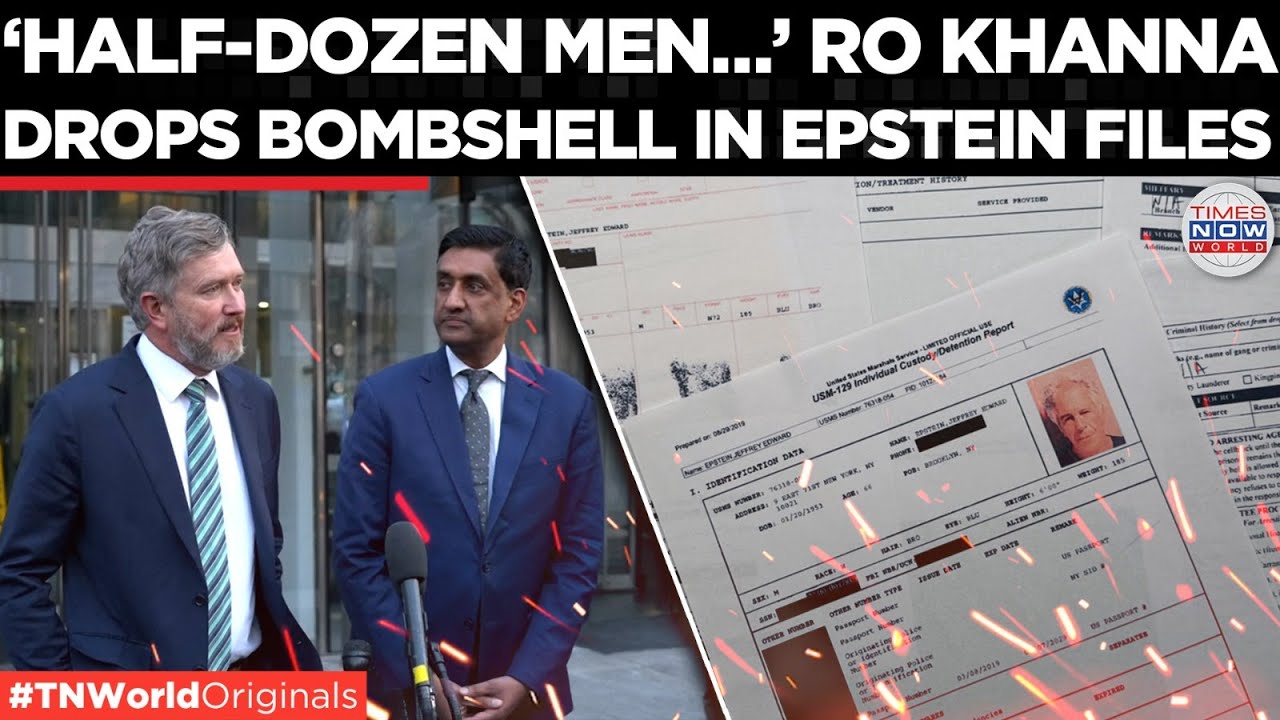 EPSTEIN'S SECRET SIX UNMASKED! Ro Khanna speak after reviewing unredacted Epstein files | World News