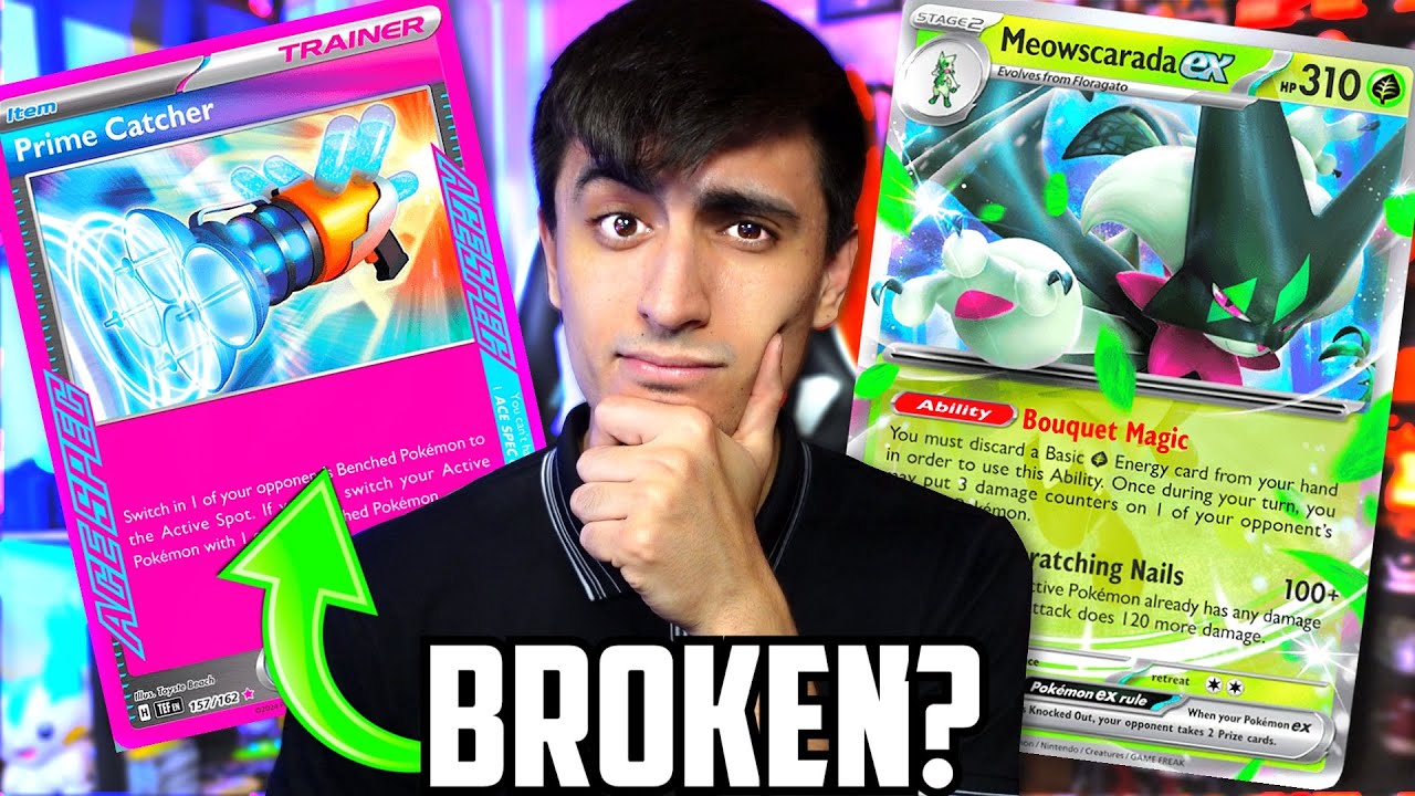 Is THIS Cheating in the Pokemon TCG? Can Meowscarada be META?