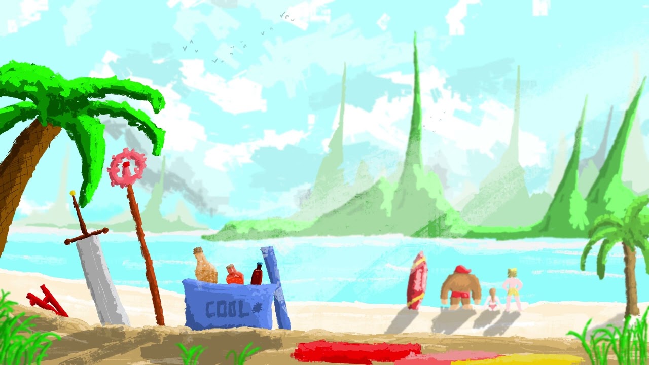 🏝️Take a break from your adventures and relax🍹 with summer video game inspired music