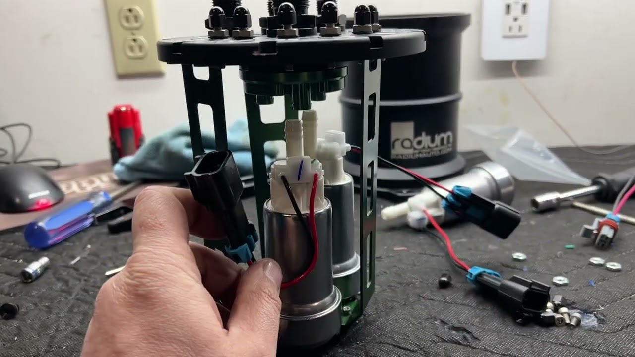 triple wally 450 radium surge tank install