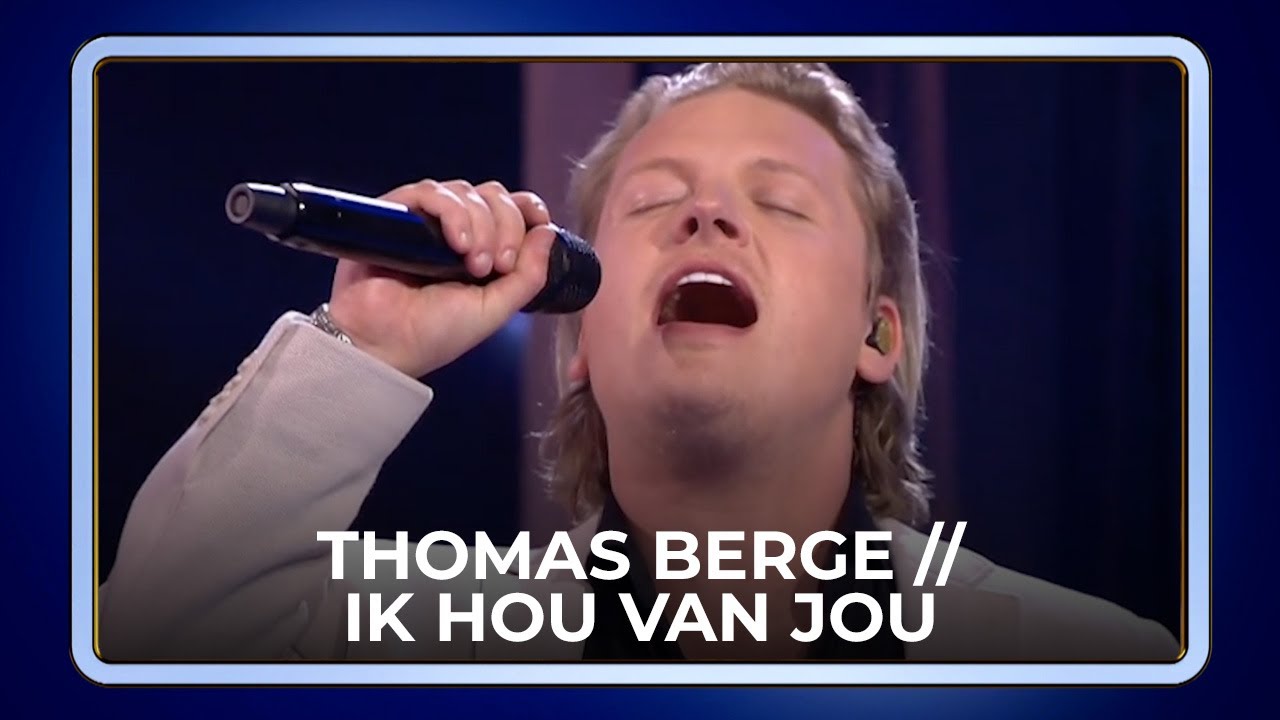 Thomas Berge // Ik Hou Van Jou | De Beste Liedjes van het Songfestival