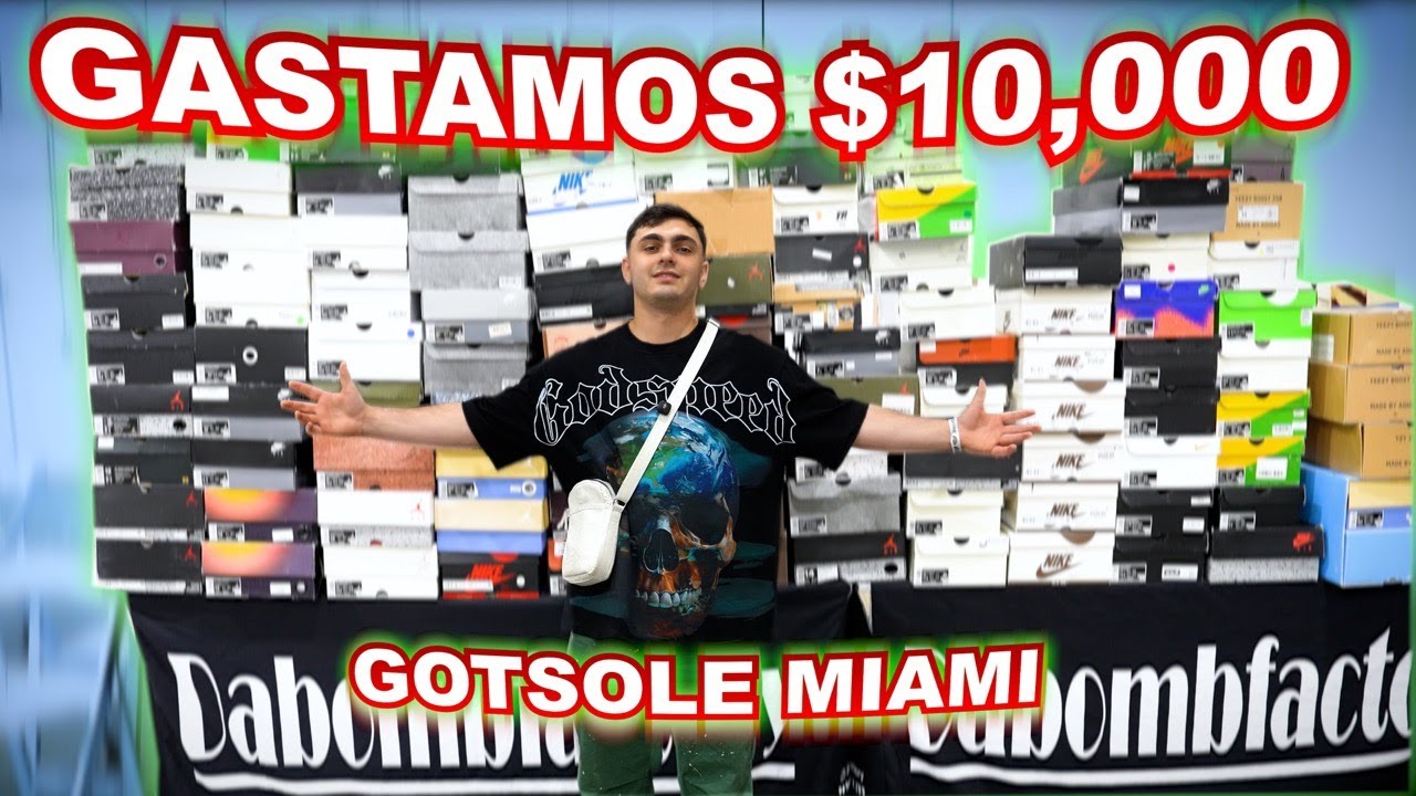 GASTAMOS $10,000 EN GOT SOLE MIAMI!