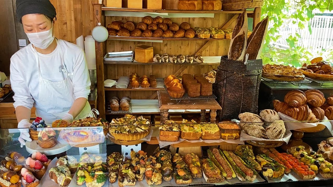 【東京・étéco bread】もっともうつくしいパン屋ができあがるまでの632秒【ASMR】A most beautiful bread display in Japanese bakeries