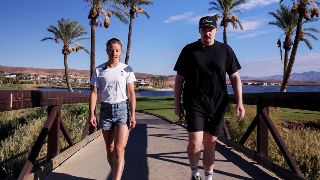 60x150m Training Sessions | Julie Derron Walk & Talk | Lake Las Vegas T100