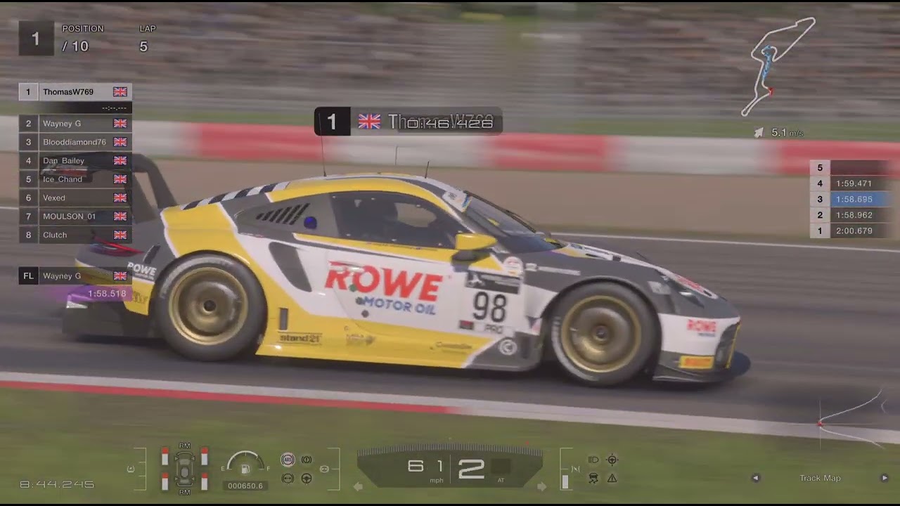 Midnight oil racing league, Round 6, Race 1.