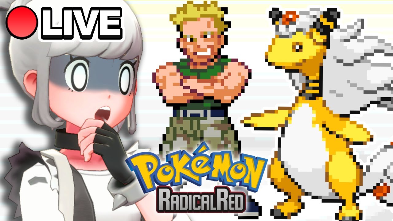 🔴LIVE THE NEW RUN 💦 POKEMON RADICAL RED💦 !GIFTIES RUN 109