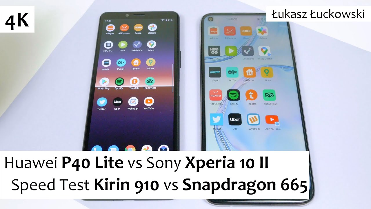 Huawei P40 Lite vs Sony Xperia 10 II ❗❗❗ | Speed Test | Kirin 910 vs Snapdragon 665