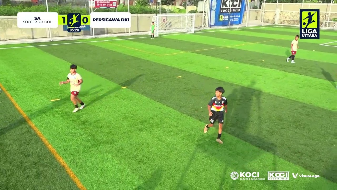 Liga Uttara babak pertama sa soccer vs Persigawa 