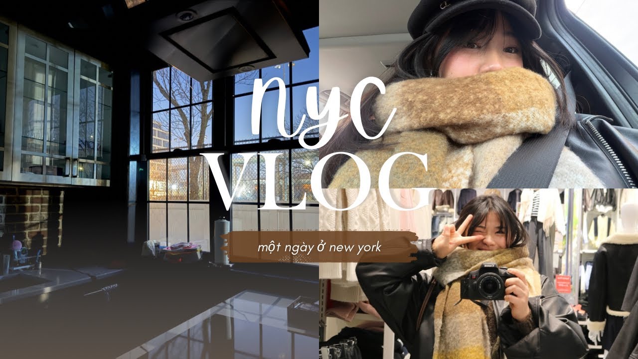 First Time in New York!❄️ Vlogmas Part One | Lần đầu đến New York vào mùa giáng sinh !☃️🎄