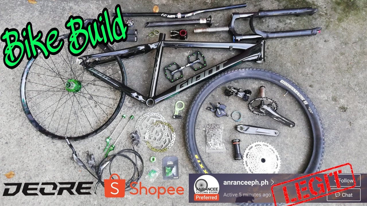 Bike Build Giant XTC With Shimano Deore 10 Speed Group Set