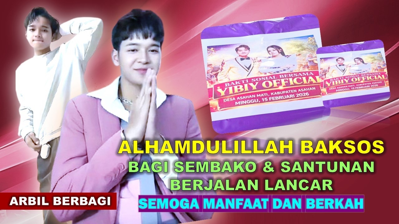ALHAMDULILLAH KEGIATAN BAKSOS BERUPA BAGI SEMBAKO DAN SANTUNAN BERJALAN DENGAN LANCAR,,,!!