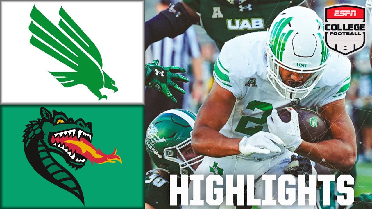 North Texas Mean Green vs. UAB Blazers | Full Game Highlights | ESPN College Football