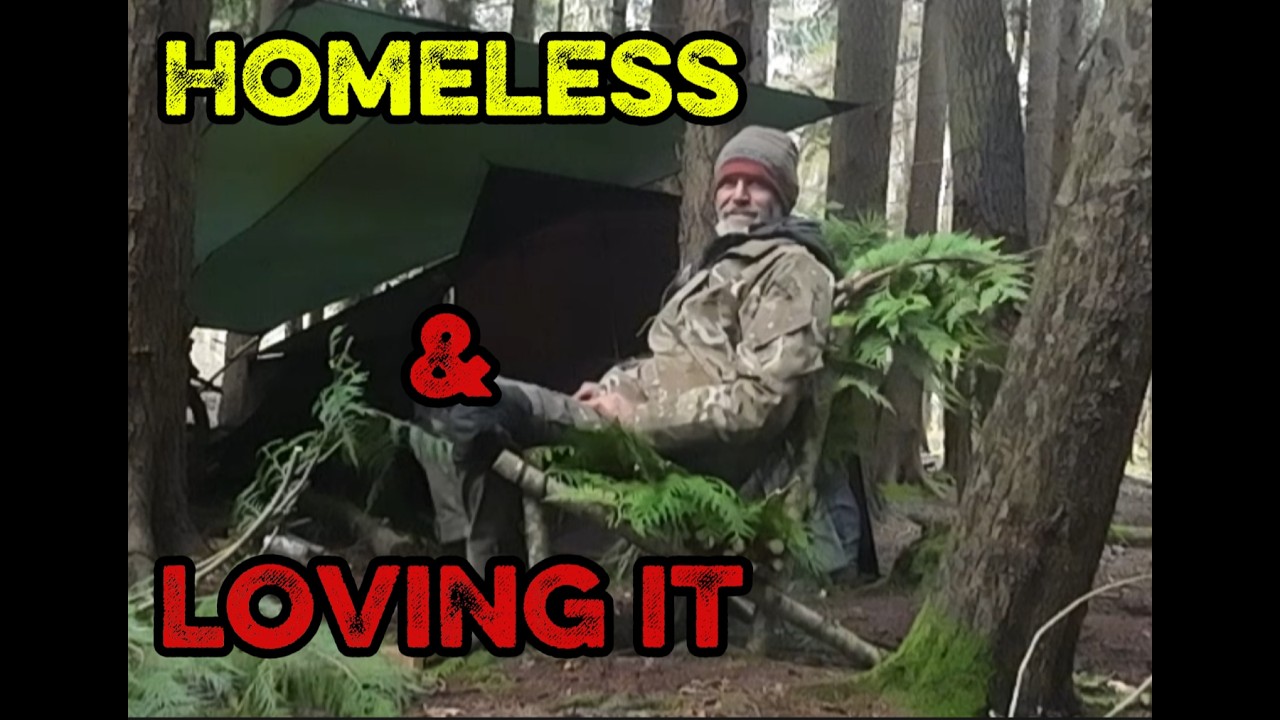 7 Days Amongst The Trees as a Homeless Man Part 1 | Raw Street Survival