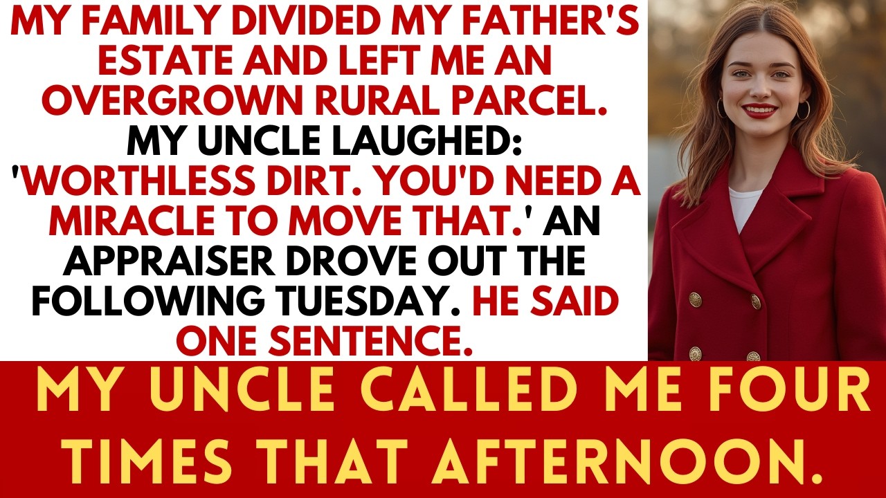 My Family Said I Inherited 'Worthless Dirt' — Then The Appraiser Spoke One Sentence Out Loud…