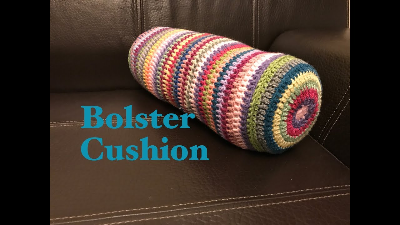 Ophelia Talks about a Crochet Bolster Cushion
