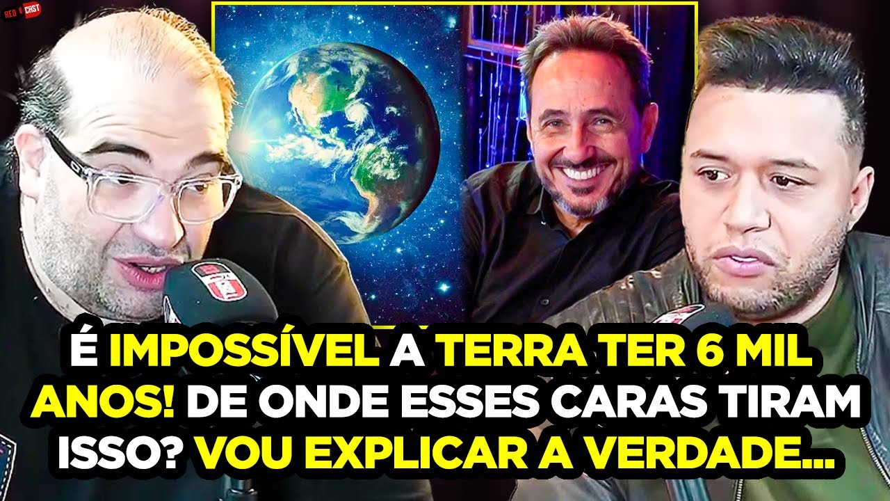SACANI FICA INDIGNADO COM CRIACIONISTAS E MANDA OPINIÃO MAIS CERTA SOBRE IDADE DA TERRA