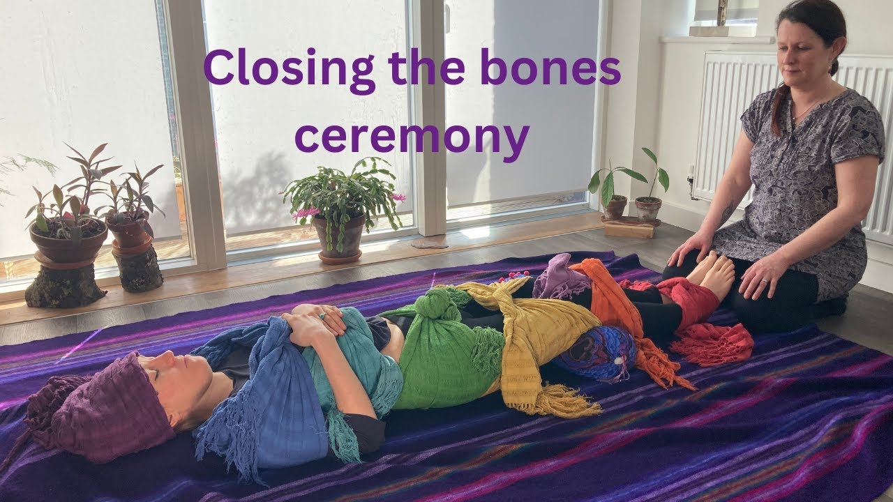 Closing the bones ceremony