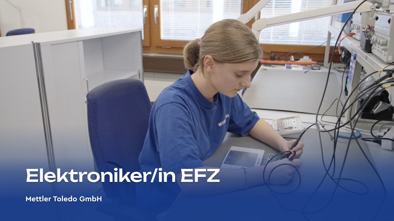 Erlebe den Alltag als Elektroniker/in EFZ bei Mettler Toledo | Lehrstellenvideo | Yousty