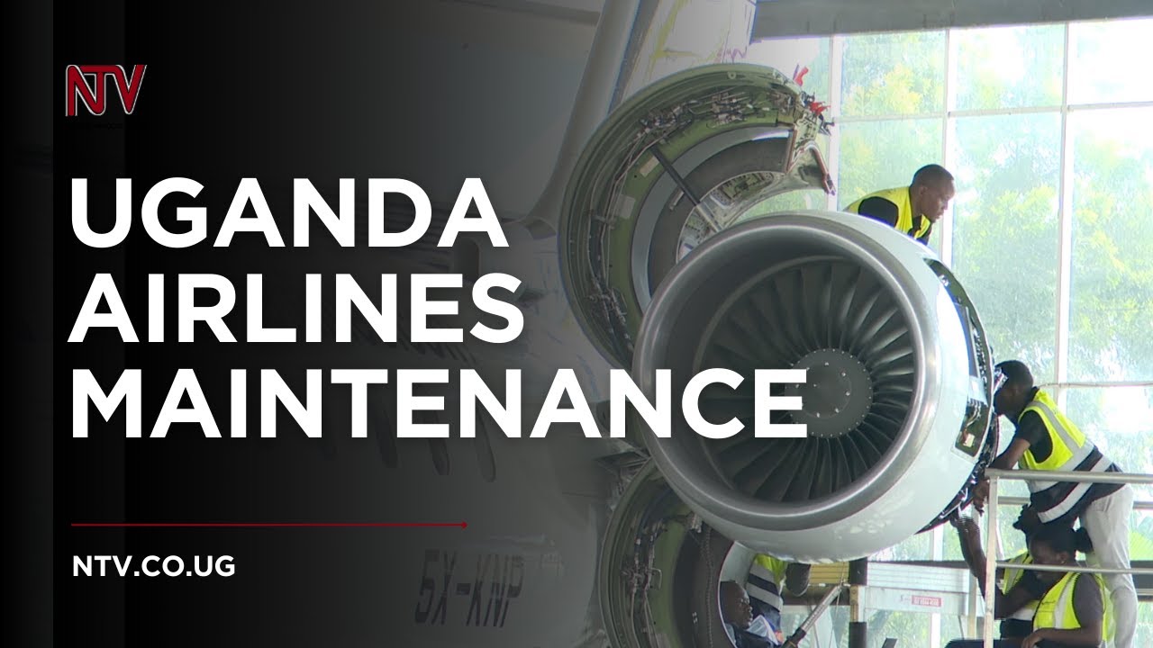 Ugandan engineers perform first in-country engine replacement for Uganda Airlines