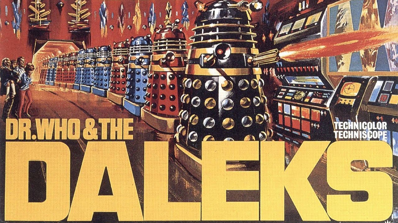Dr. Who and the Daleks (1966) Classic Cult SciFi Original Trailer with Peter Cushing