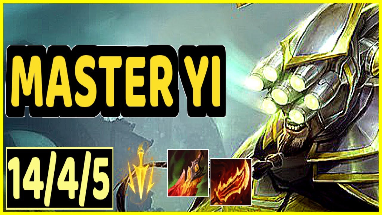 League of Legends S16- Master Yi is the way to Carry Bonobos