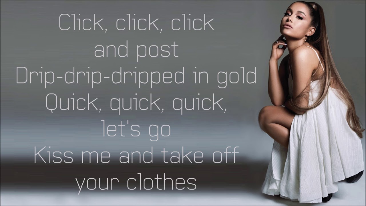 Ariana Grande ~ imagine ~ Lyrics
