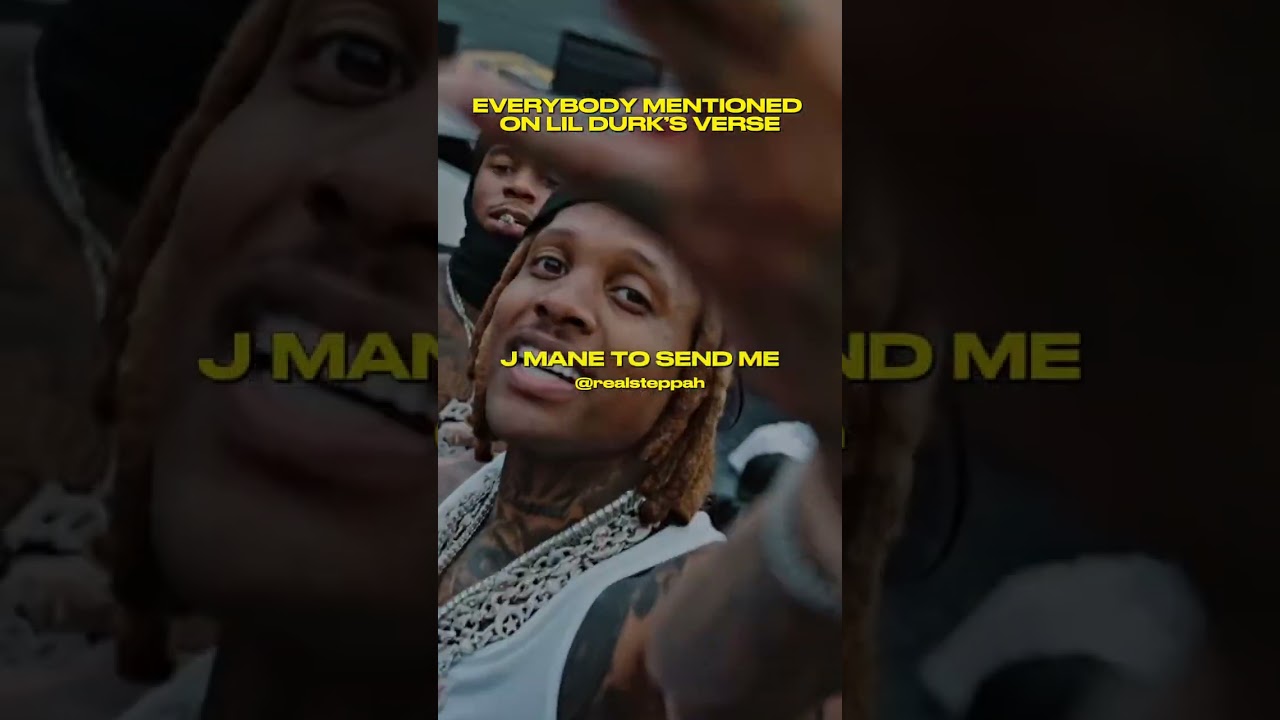 Everybody mentioned on Lil Durk&rsquo;s Verse on Conspiracy V2