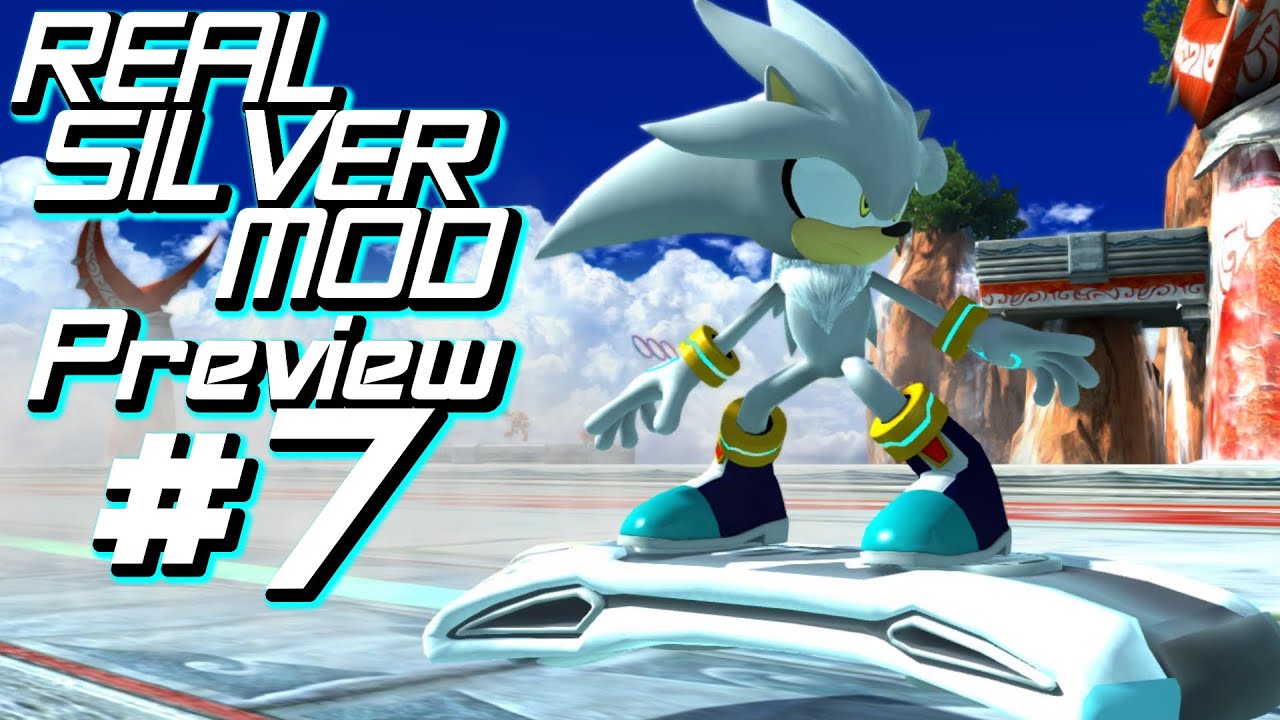 Sonic Generations  - Real Silver Mod - Preview #7