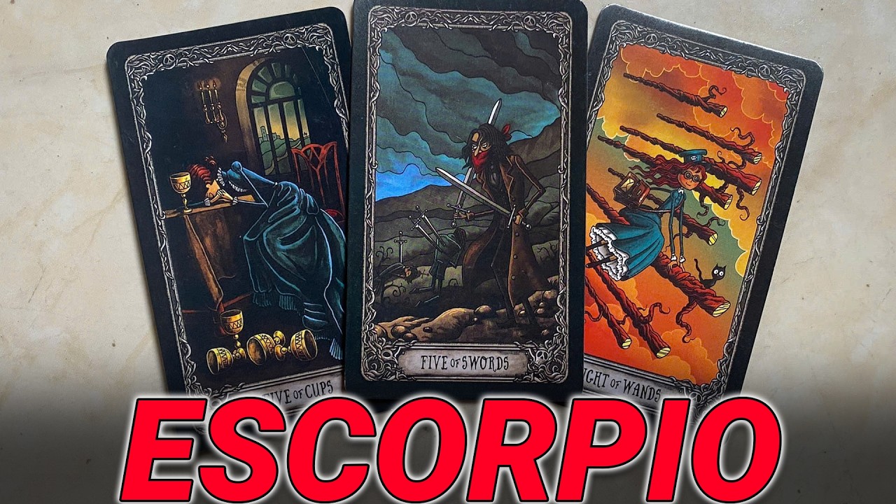 Escorpio 🦂 Una verdad intensa rompe la ilusión del amor 💣 Tarot Amor Diario
