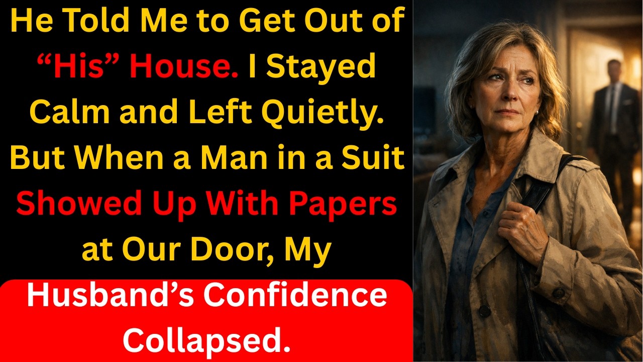 He Said the House Was “His” — Until the Suit at the Door Changed Everything