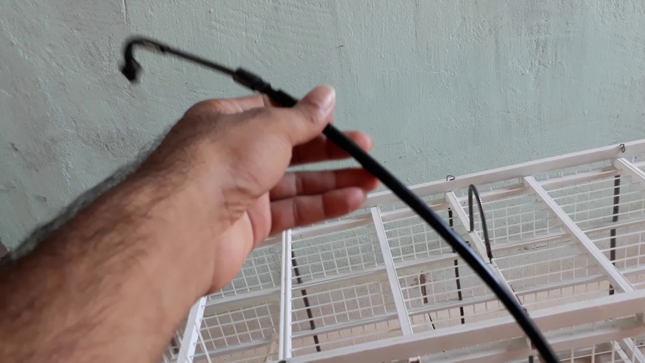 Gaiola para canario feita de forro  (pvc)