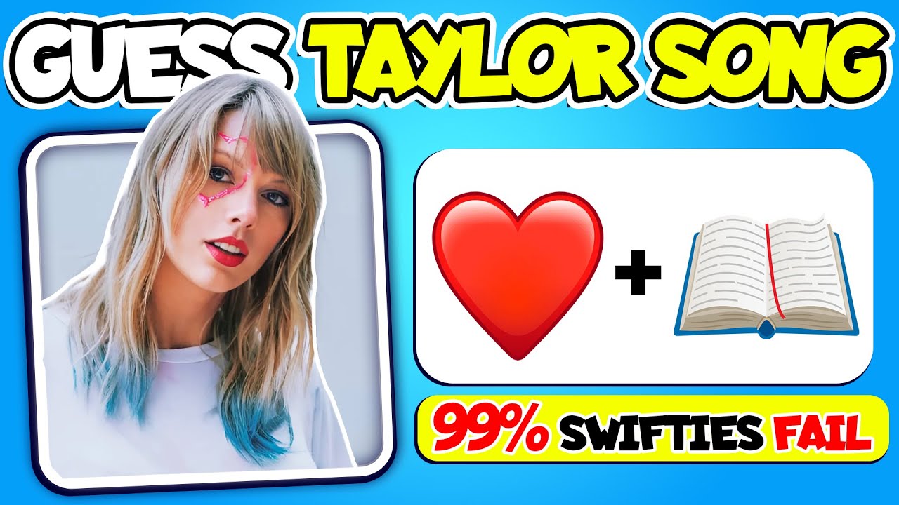 Guess the Taylor Swift Song by Emoji🎸📝 Are you Taylor Swift fan? 🎶
