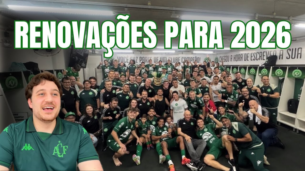 Chapecoense 2026: Veja quem fica! Lista completa dos jogadores com contrato