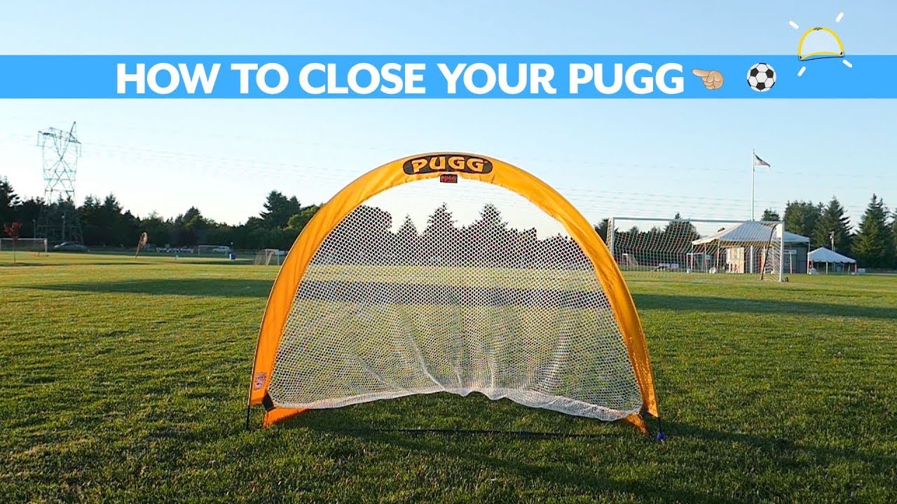How to Close Your Pugg Pop Up Soccer Goal