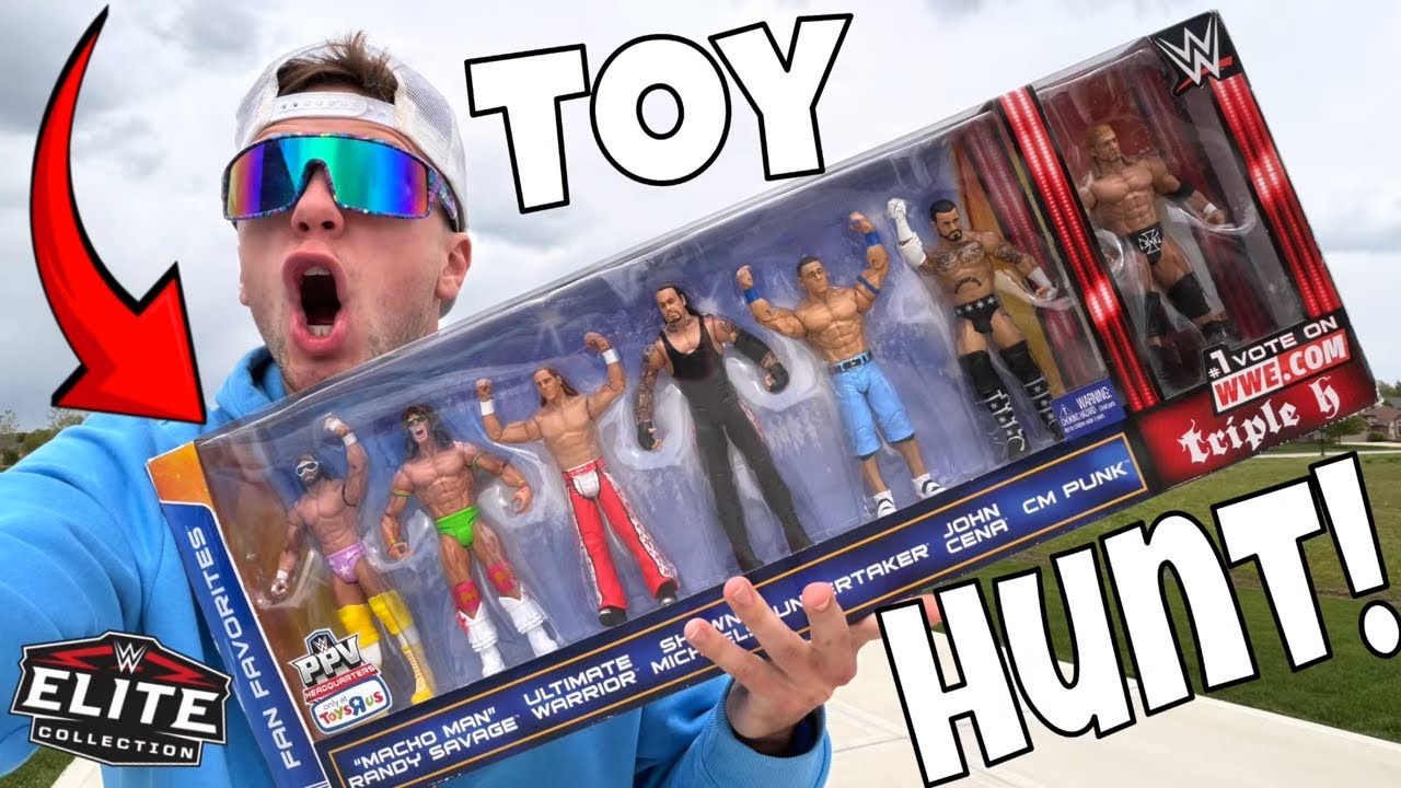 Поиск редких фигурок WWE!