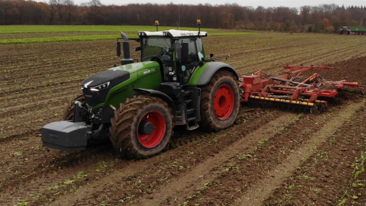 MUDDY FIELD! w/ Fendt 1050 Vario & Väderstad topdown 700