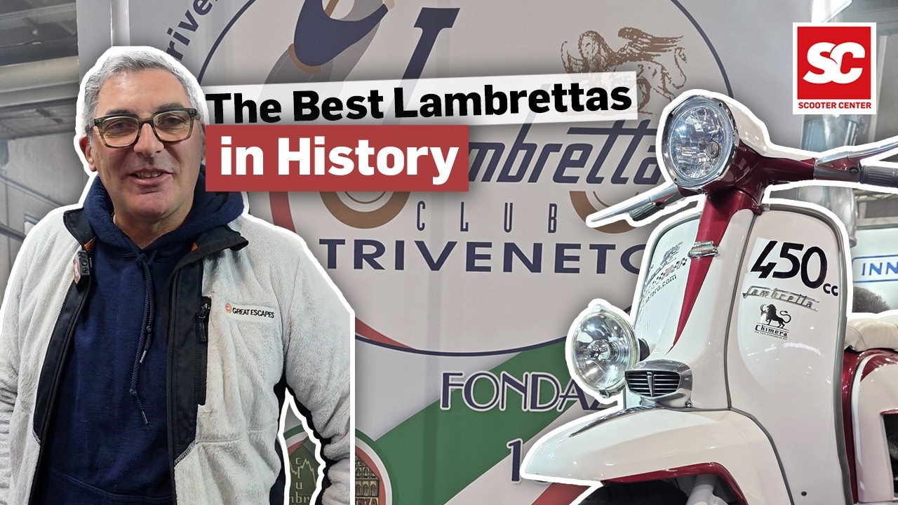 Custom Lambrettas at Motor Bike Expo: Old School vs. Modern Builds